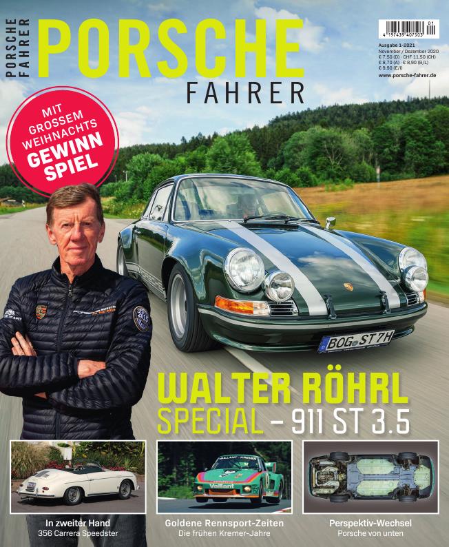 Журнал Porsche Fahrer №1 2021
